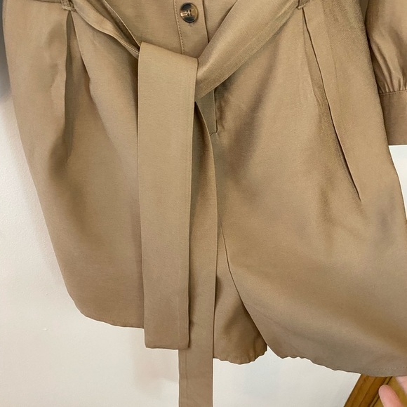 Forever21 Khaki Safari Style Shorts Romper - Picture 13 of 14